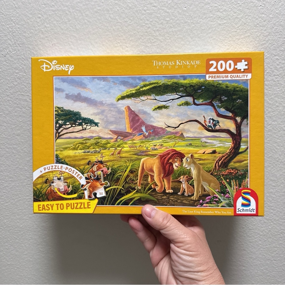 Disney Lion King Puzzle with Vibrant Colors